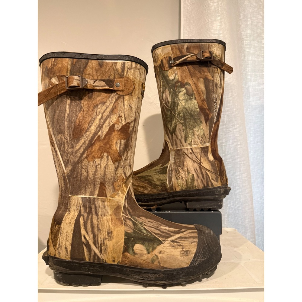 RedHead Bone-Dry Hunting Boots Mens 11 Camo Good 1000g Thinsulate Steel Shank